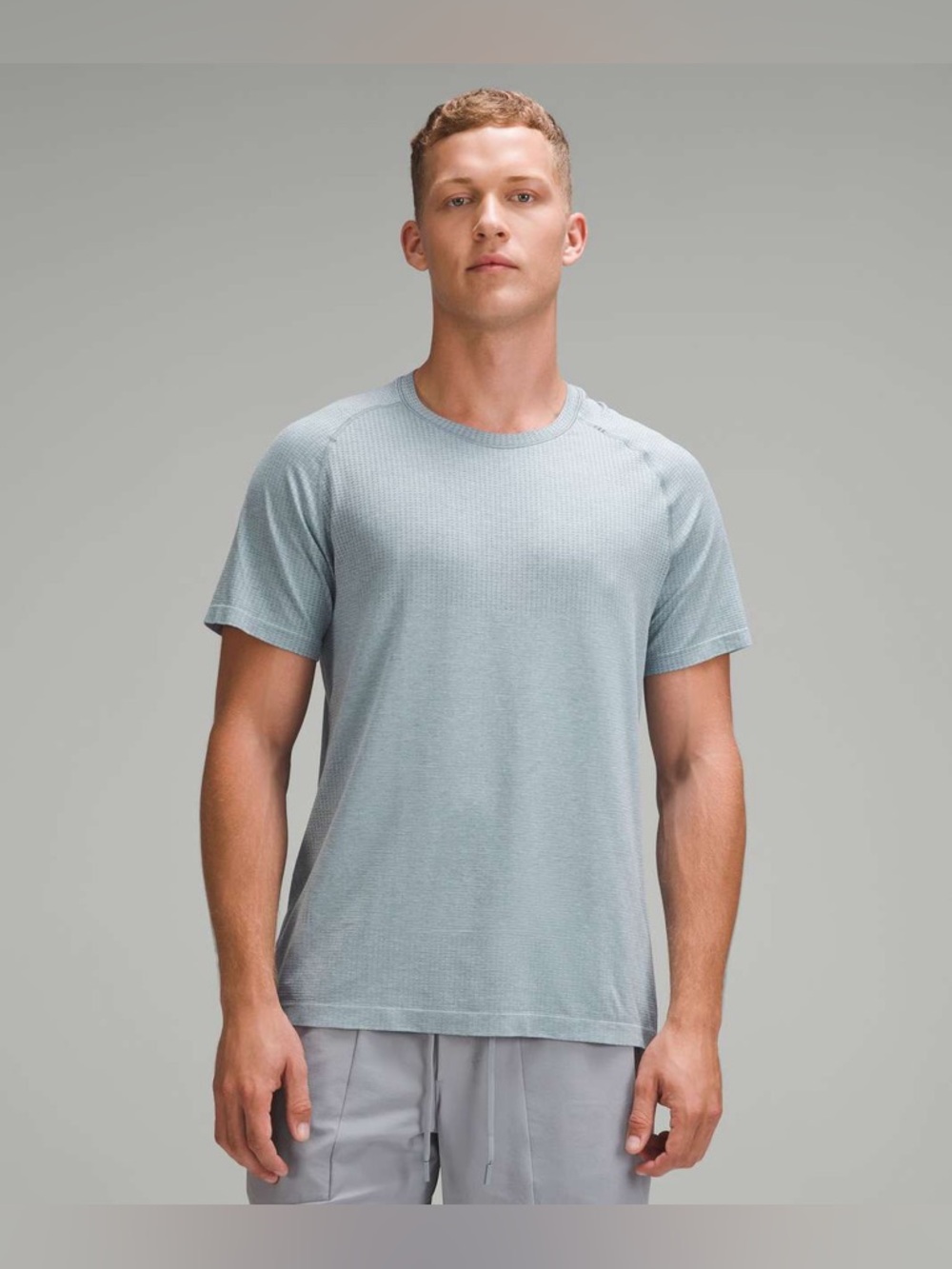 Men’s lululemon Metal Vent Tech Short Sleeve Shirt Belgian Blue / Windmill